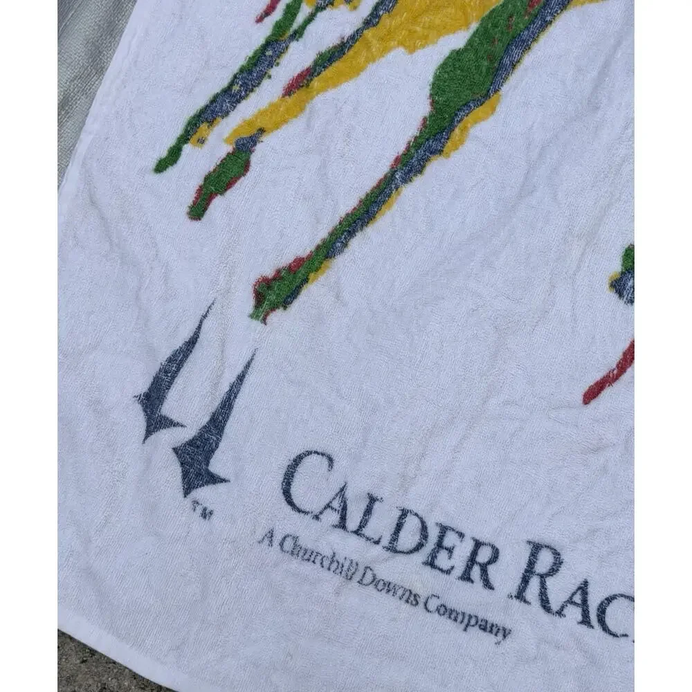 Calder Casino & Racetrack Souvenir Beach Towel Churchill Downs Company